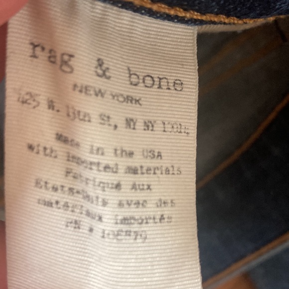 Rag & Bone Distressed Skinny Jeans - Picture 8 of 10